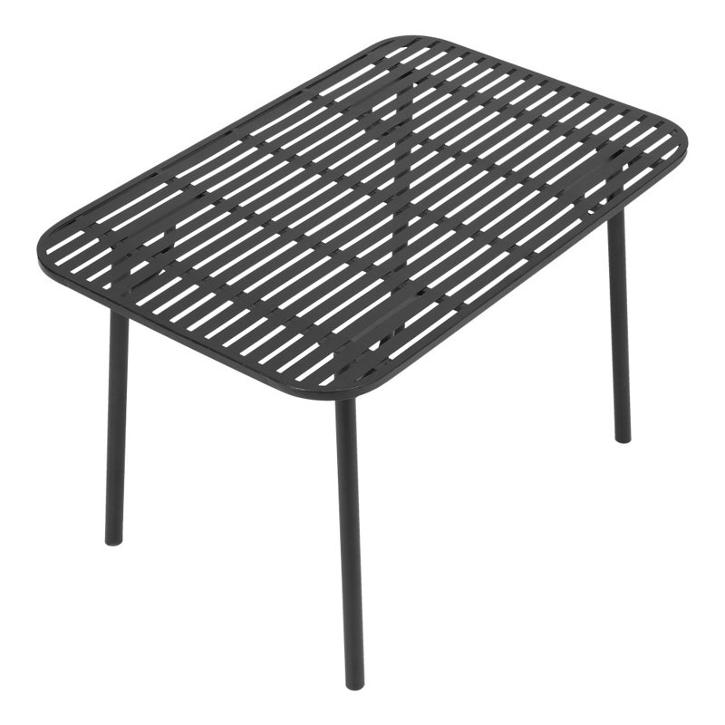 Rectangular Outdoor Table, 75cm H x 120cm W x 80cm D