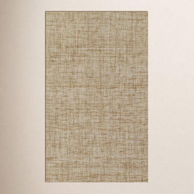 Aldred Natural Hand-Woven Abstract Wool Rug