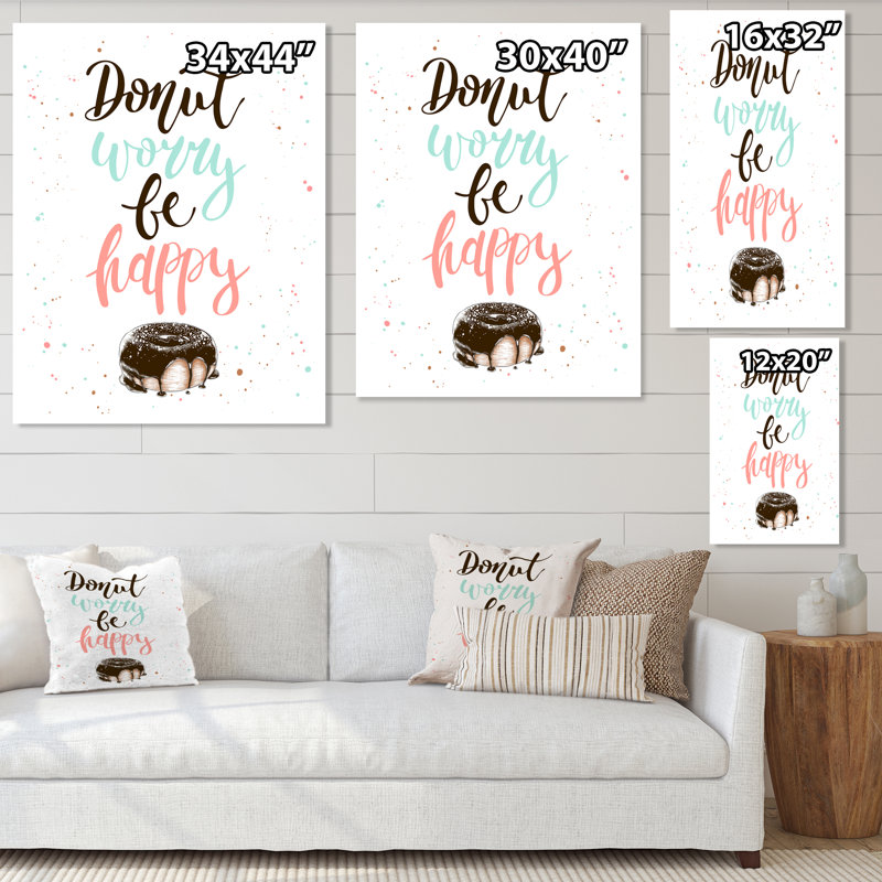 «Beignet», œuvre d'art moderne sur toile, H 20 po x l 12 po x P 1,5 po, Toile tendue