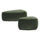 Adna Triangle Upholstered Ottomans (Set of 2)