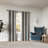 Cascade Pleated Velvet Blackout Grommet Curtain Panel-90573009-90573012