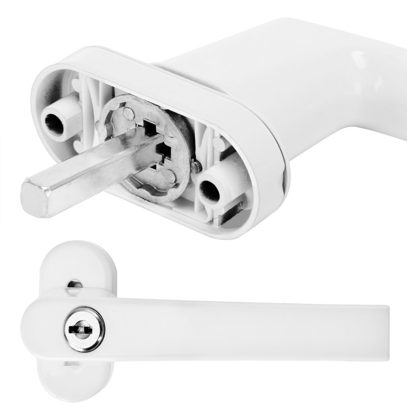 Euan Window Handle Set, White