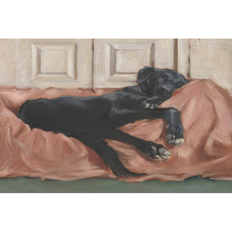 Taneika Traditional Canine Portrait III by Ethan Harper - Wrapped Canvas Print, 30cm H x 46cm W
