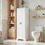 Armoire de rangement d'appoint avec tablette réglable-1403230605