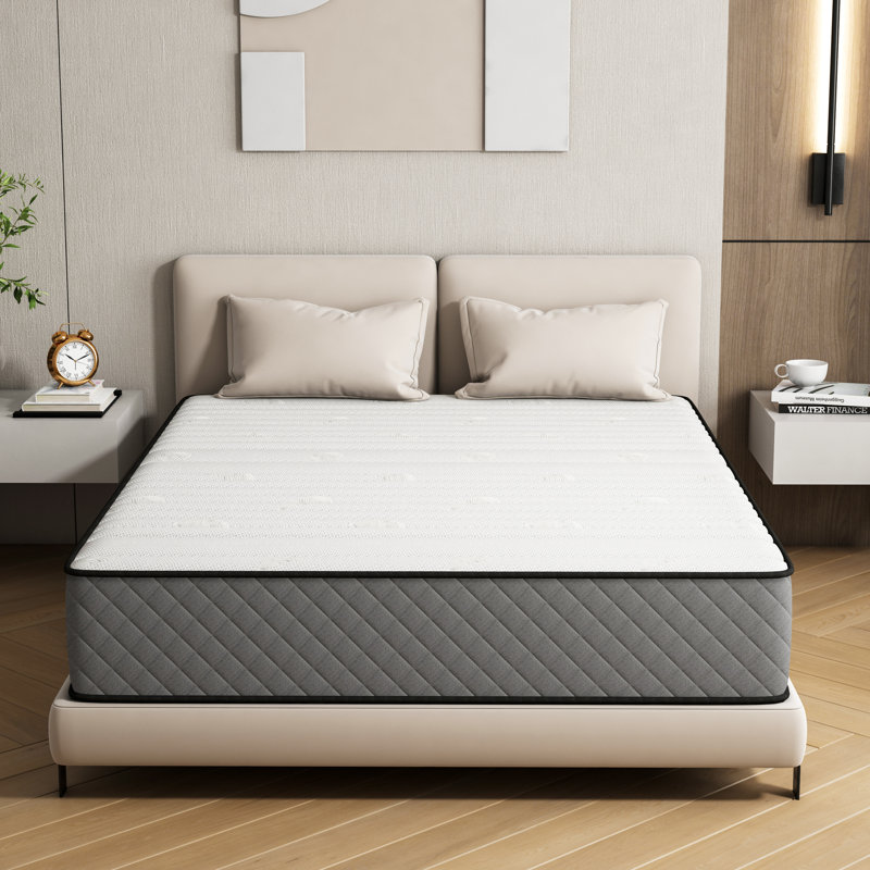 Mattress The Innerspring Hybrid Memory Foam Bed in a Box for Ultimate Support and Pressure Relief Mattress, Kingsize (5')