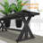 Victorine  6 - Person Patio Dining Set Umbrella Hole Included Rectangular Table