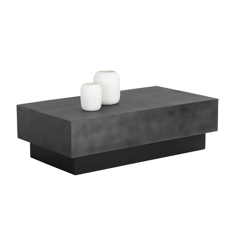 TABLE BASSE KINSLEY - PETITE, Gris / Noir