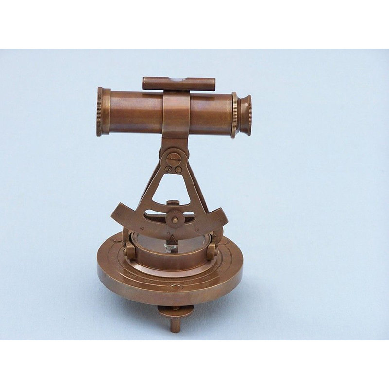 Sculpture compass Escondido, Laiton antique