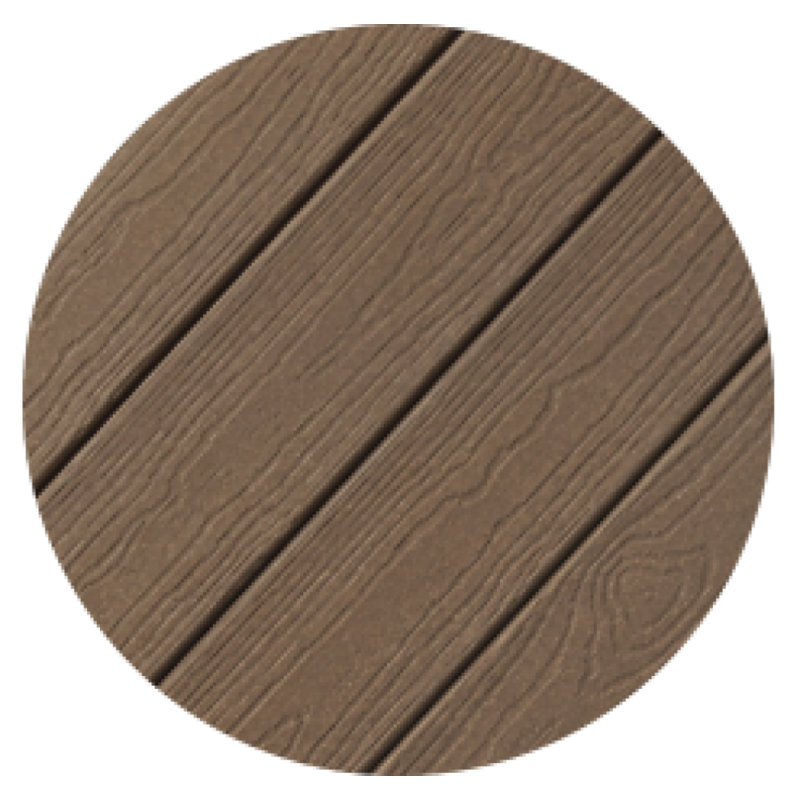 36'' W Wood Interlocking Deck Tile, 1" H x 36" W x 96" D, Cape Cod Gray