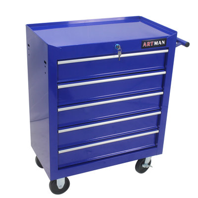 Armoire à outils multifonctionnelle à 5 tiroirs