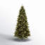 Lighted Artificial Spruce Christmas Tree-1199548183