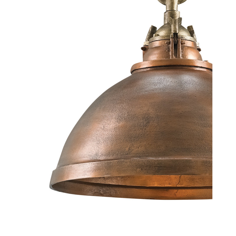 Luminaire suspendu en forme de dôme à 1 lumière Admiral