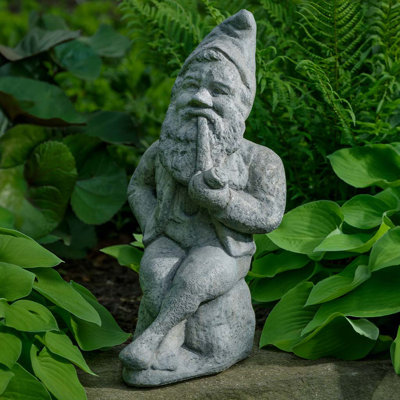 Gnome de jardin rétro