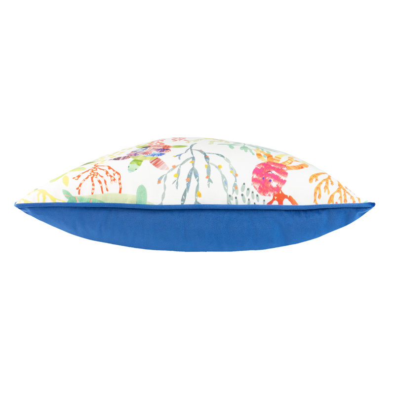 Gerfred Floral Square Throw Pillow Cover