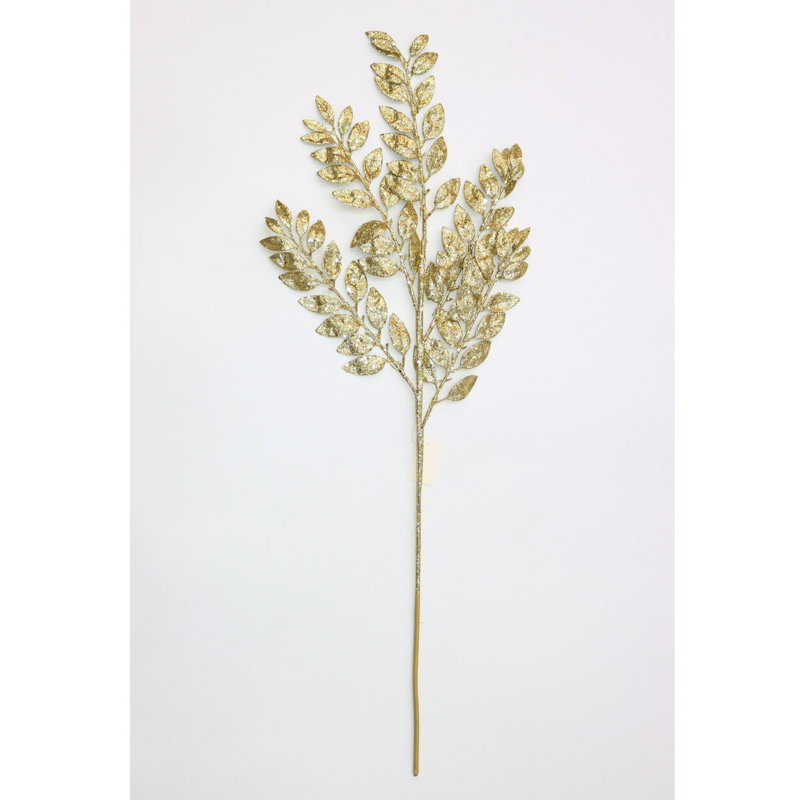 Feuille à paillettes, Doré