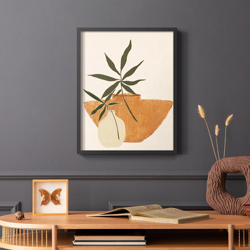 «Santa Fe Still Life II», reproduction encadrée - bois massif, H 28 po x l 22 po, Noir