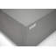 Savanah 72" Rectangular Concrete Outdoor Fire Pit Table with Lava Rocks & Protective Cover-246482475-246482516