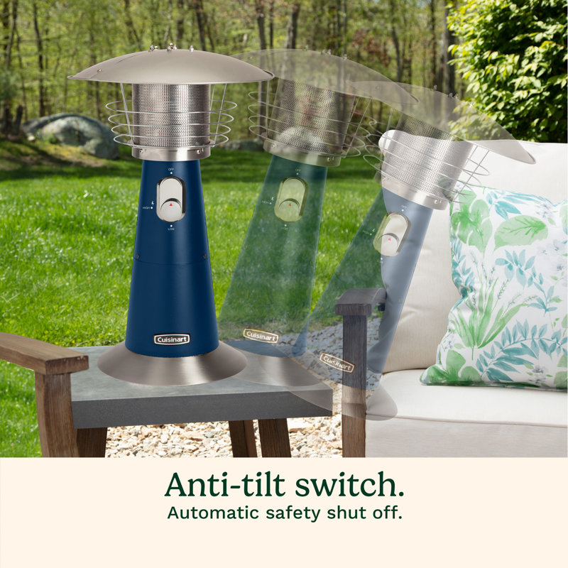 Tabletop Patio Heater, Navy