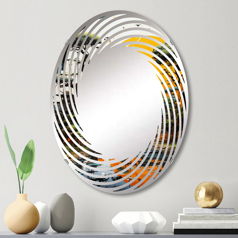 Oval Mirror, 29.5" x 19.6"