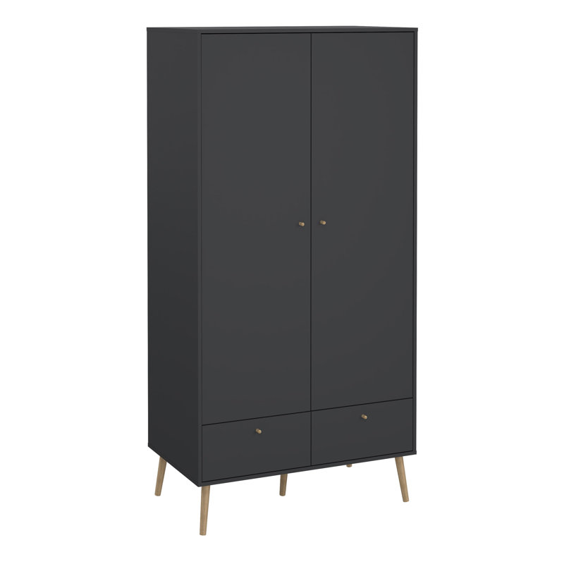 2 Door Manufactured Wood Wardrobe