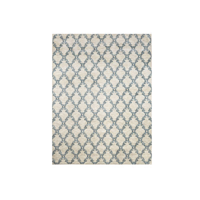 Tapis gris clair / bleu Mcdavid