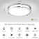 Daphne Double rings Dimmable 12" LED Flush Mount Ceiling light