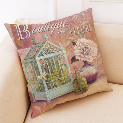 Home Decor Cushion Cover Flowers Throw Pillowcase Pillow Covers