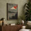 Mount Fuji Rising Japandi - Wrapped Canvas-579981796-579981800