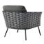 Ensemble de canapé modulaire d'extérieur 4 pièces Modway Stance-1799617014-1799617008