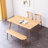 Solid Oak Wood Living Room Furniture - Half-Round Bench, & Elegant Bedroom Half-Round, , Roomy