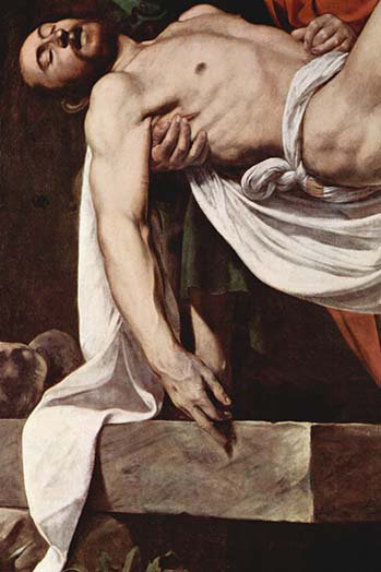 «Putting Christ in The Tomb», reproduction d'impression, H 30 po x l 20 po x P 1,5 po