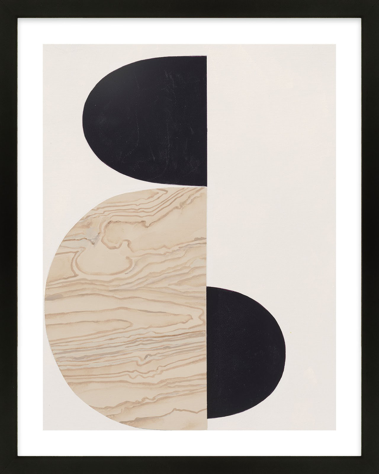 Journey by Lee Lessem, Black Framed, 50" H x 40" W