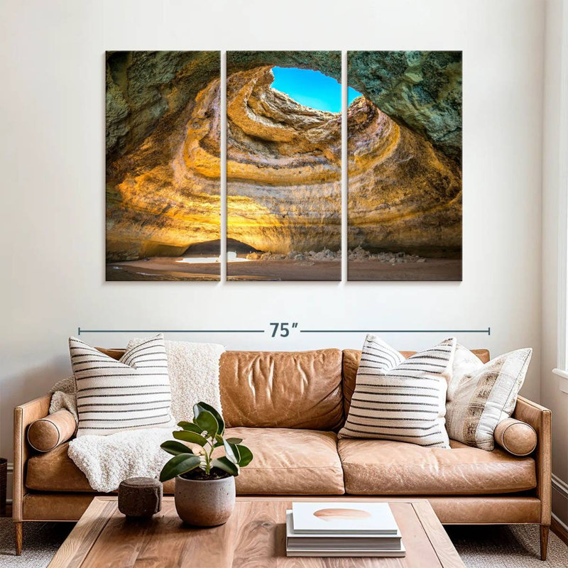 Sebbie Benagil Cave, 42" H x 65" W