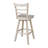 Delmontez Swivel Solid Wood Counter Stool-43807967