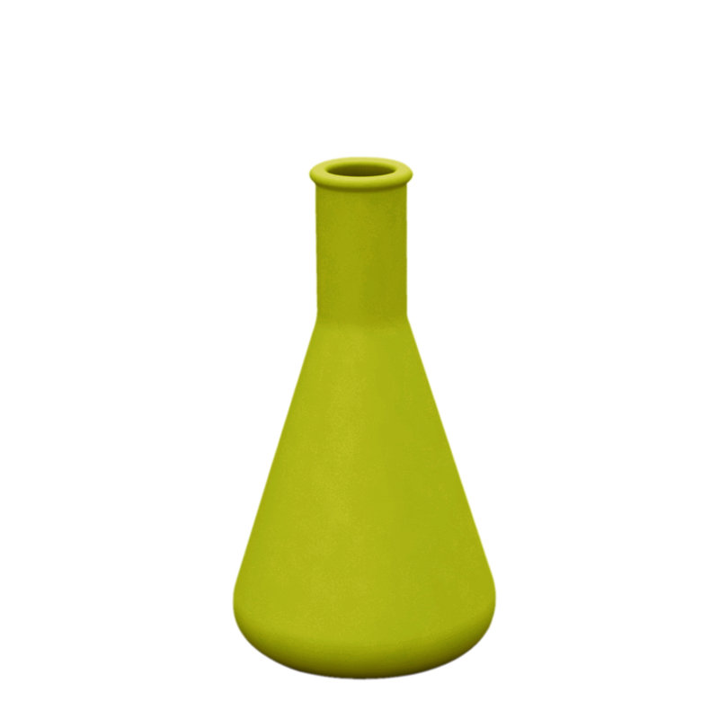 Chemistubes Indoor / Outdoor Resin Floor Vase, 39.25" H x 21.75" W x 21.75" D, Anthracite