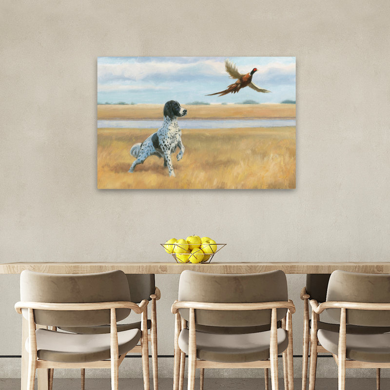 Contemporain et moderne et contemporain sur Point By The River, H 36 po x l 24 po