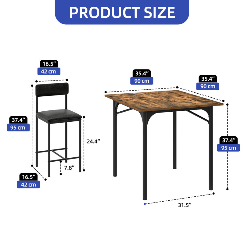 Ensemble de table de salle à manger 5 pièces