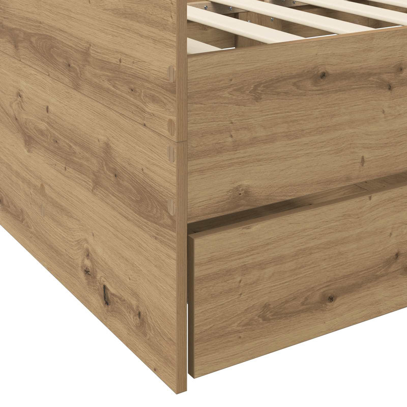 Daybed, Artisan Oak
