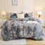 Ensemble d'édredon rose Andency Fluffy Old-124625309-124625297