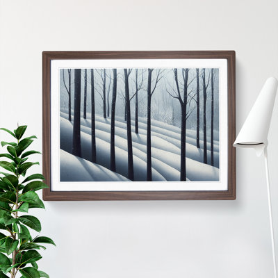 Dashing Winter Forest - Single Picture Frame Print