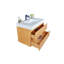 Base de meuble-lavabo simple 36 po fixée au mur seulement-58199214