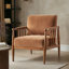 Fauteuil en bois massif Avidite l 27,25 po sans assemblage requis