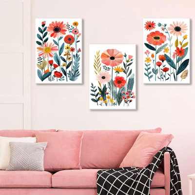 3 Piece Wrapped Canvas Print