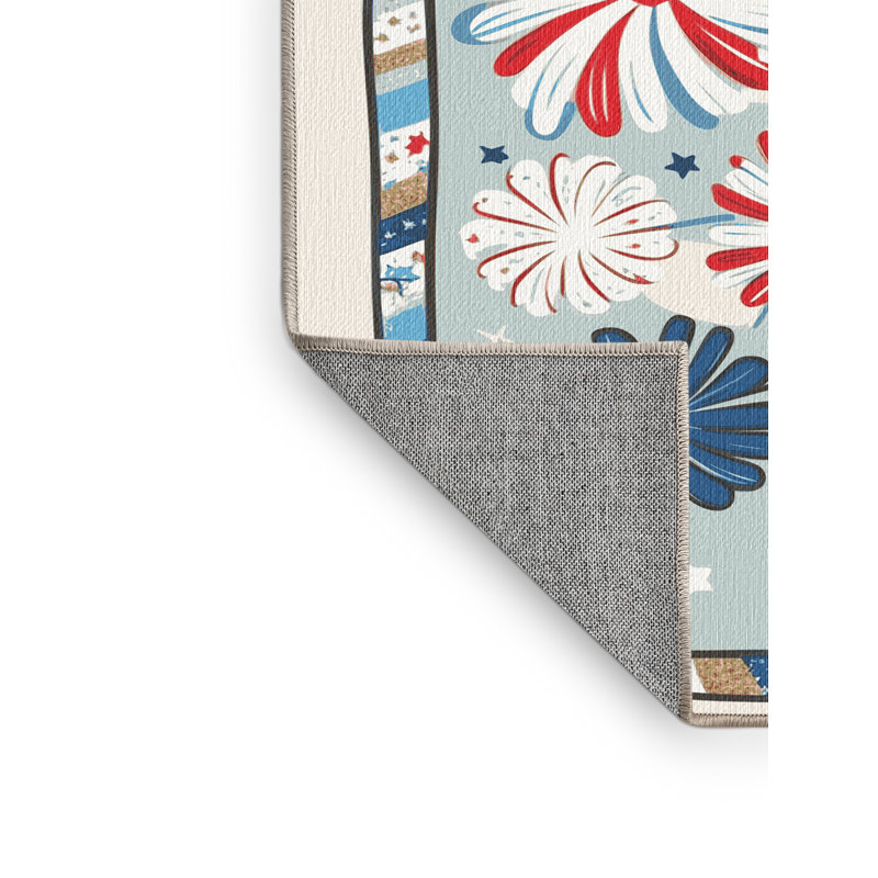 Tapis d'été Holiday The Aisle®, Rectangulaire 2 pi x 3 pi