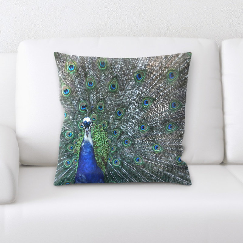 Coussin peacock