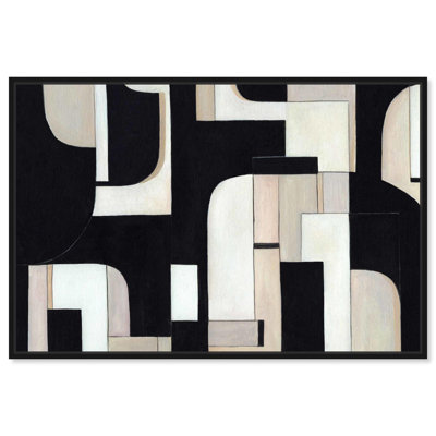 «Reflections I», art géométrique moderne par Art Remedy