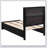 Urbana Black Twin Storage Panel Bed