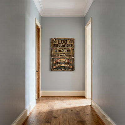 Impression sur toile tendue Steampunk Loo