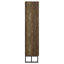Armoire d'appoint rustique et bronze industriel