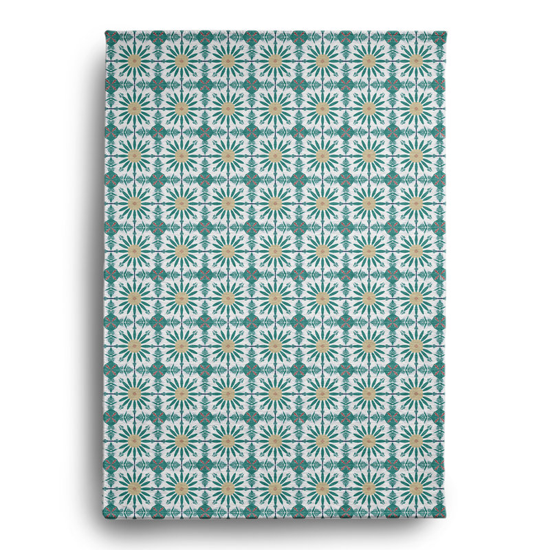 Chenille Geometric Indoor Rug, Rectangle 5' x 7'